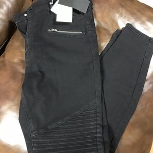 Nwt Black Moto leggings